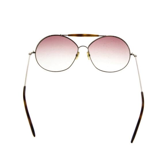 Valentino Aviator Gradient Brown Tortoise Shell Frame Sunglasses - Picture 4 of 4